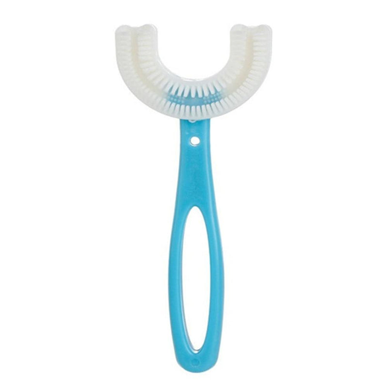 Escova Dental Infantil de Silicone azul