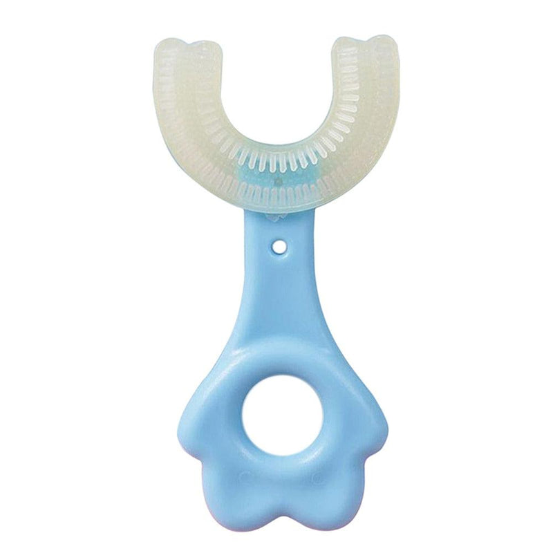 Escova Dental Infantil de Silicone azul